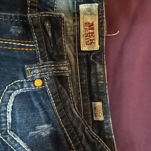 Mek jeans excellent condition size 26waist and 34 - Picture 3 of 3